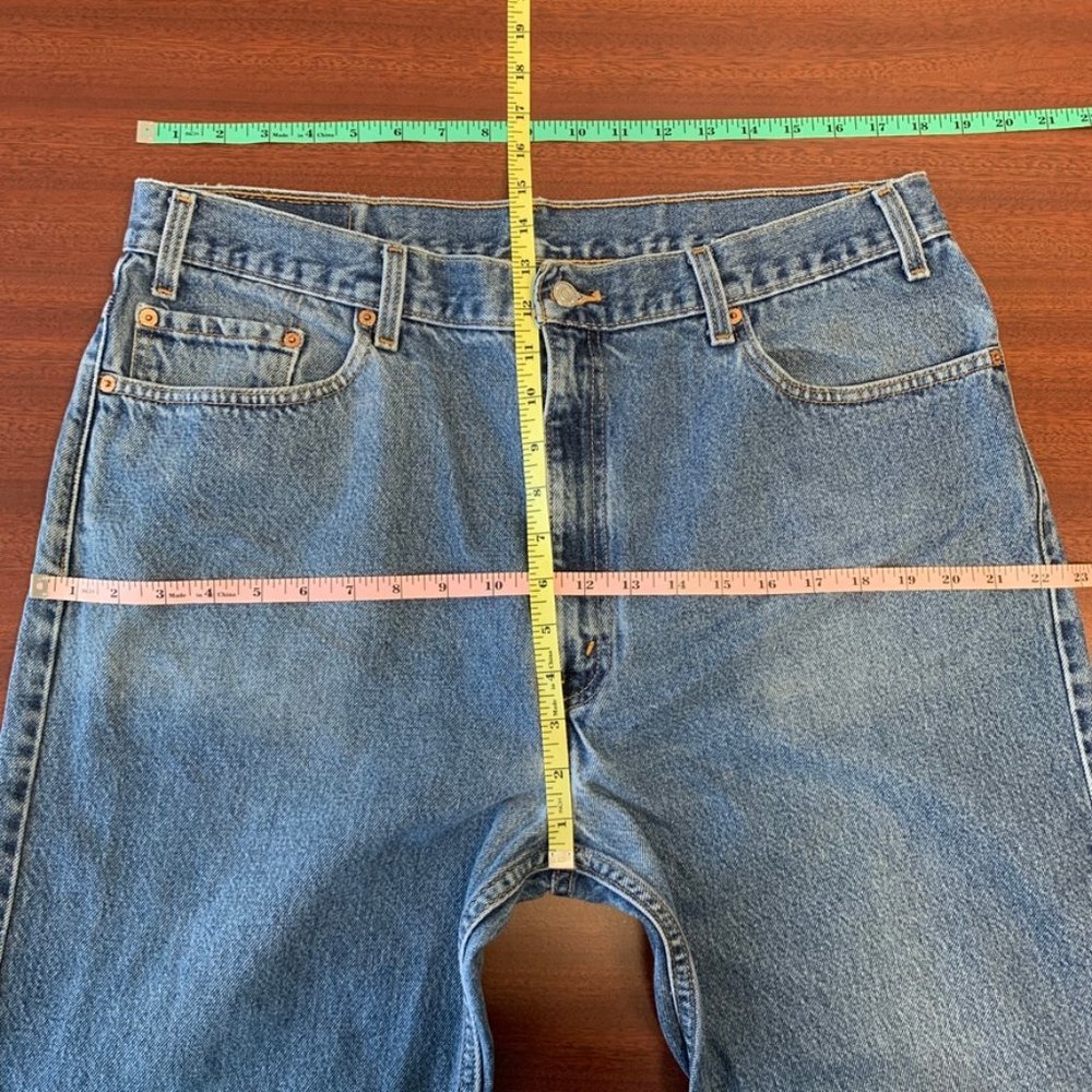 Vintage Men's 505 Levi's High Rise Mom Jeans - Picture 2 of 8